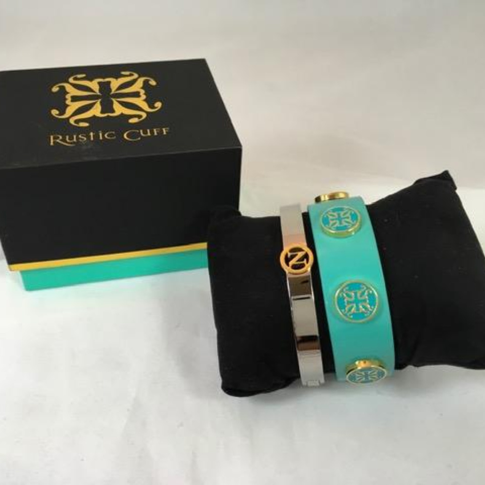 New Rustic Cuff Meagan Game Day Leather Wrap